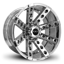 Load image into Gallery viewer, HD Off-Road Wheels Truck Wheels 22x11.0 | 8x165 | et-44mm | 4.3 in | 125mm HD Off-Road Buckshot Wheels | PVD Chrome