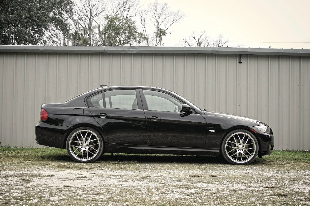 HD Wheels MSR Gloss Black Machined Face & Lip Custom Wheel Rims Staggered 18x7.5, 18x9.0, 20x8.0, 20x10.0 JDM, Luxury Cars & SUV Classic Mesh Spoke Design BMW 3-Series