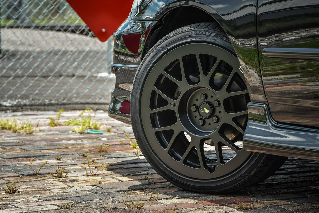 HD Wheels Passenger Car Wheels 18x7.5 | 5x100/5x114.3 | et42mm | 5.9 in | 73.1mm HD Wheels Gear | All Satin Black Milled JRM Style Custom Wheel Rim Stealth Black Mesh Toyota Corolla