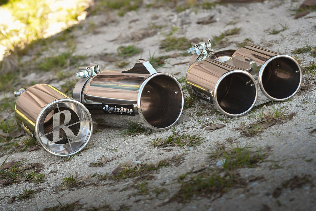 Remington Off-Road Exhaust Tips Remington® Off-Road Edition "Open Sight" Universal Exhaust Tips